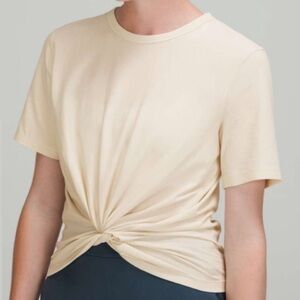Lululemon Crescent Tee White Opal